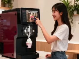 Macchina per il gelato completamente automatica: una soluzione intelligente ed efficiente per negozi e aziende in tutto il mondo